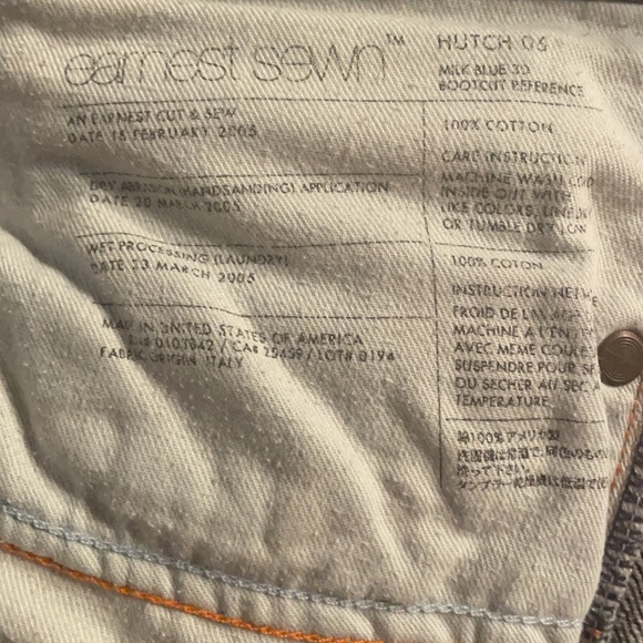 Ernest Sewn Men’s Jeans - Picture 3 of 3